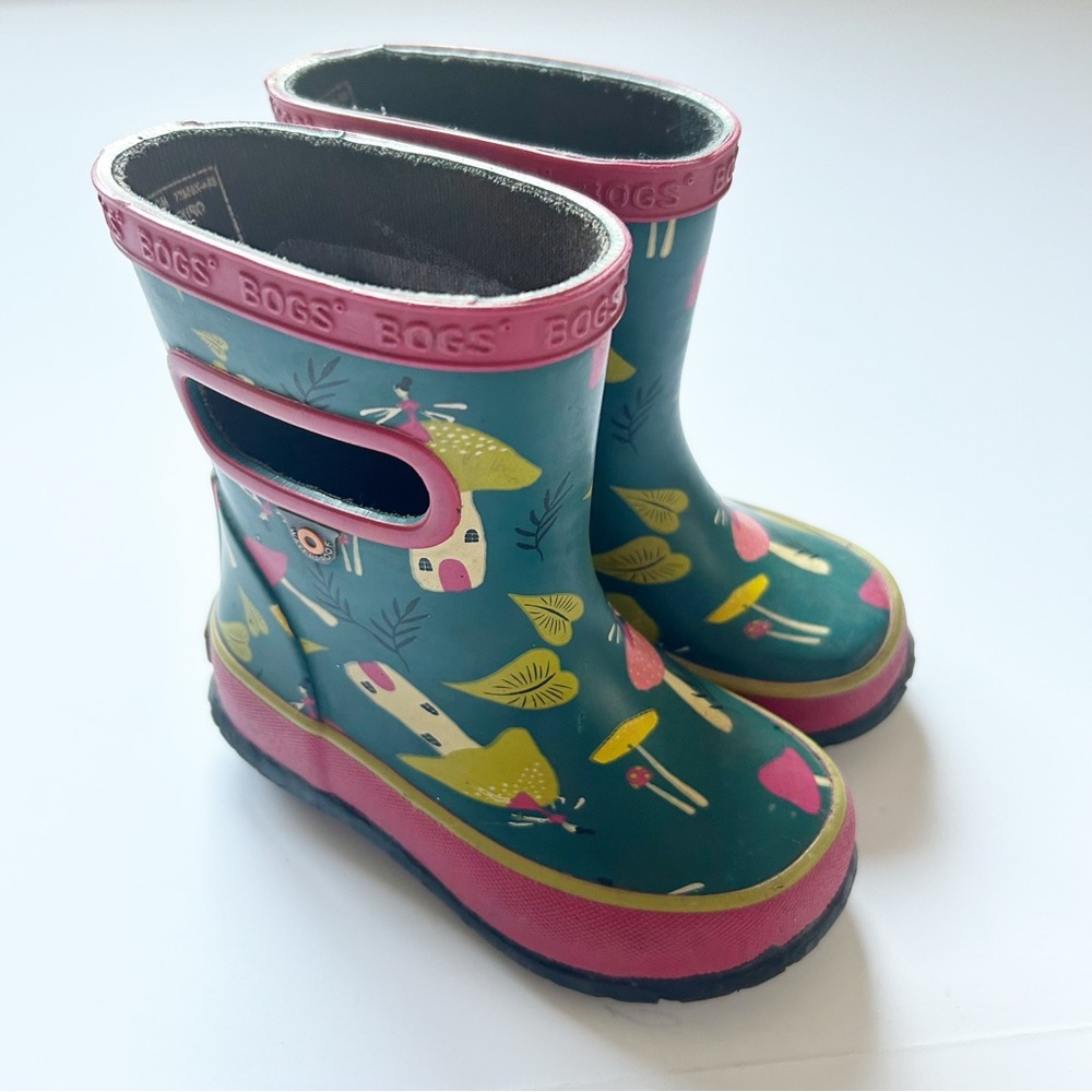 Infant Size 5 Bogs Fairy Forest Rain Boots